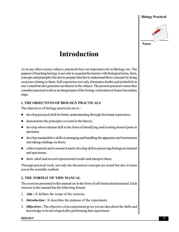 Page 1 – Biology Practicals Notes and Illustrations – Kenyaplex