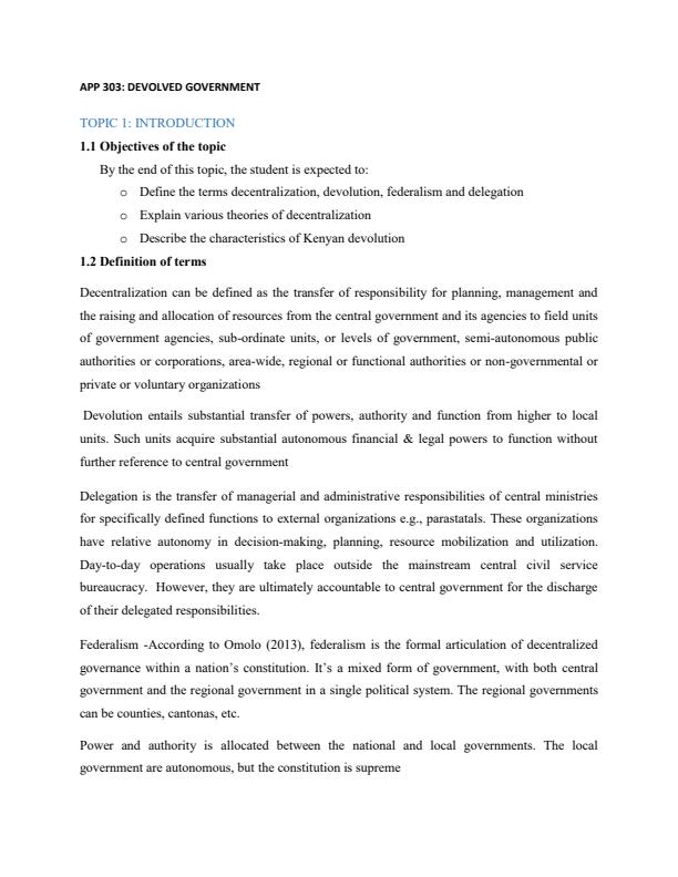 Page 1 – APP 303: Devolved Government Notes – Kenyaplex