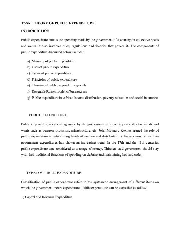 Page 1 – XEA 401: Public Economics Notes – Kenyaplex