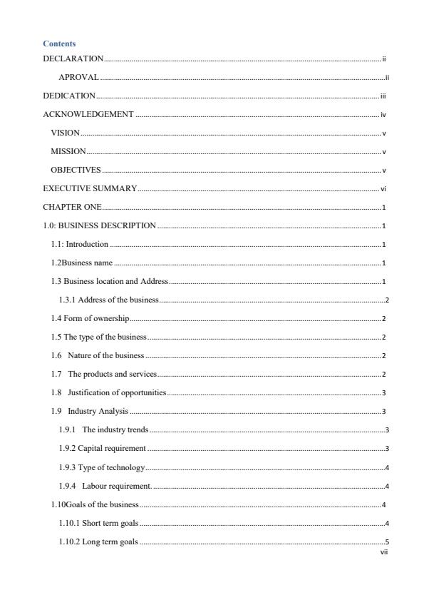 electrical and electronics business plan pdf