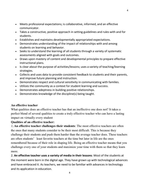 Page 4 – CIM 210: General Methods of Teaching Notes - Moi University – Kenyaplex