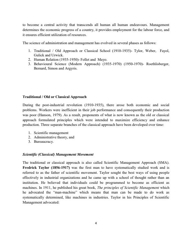 Page 4 – EMP 411: Educational Administration and Management Notes - Moi University – Kenyaplex