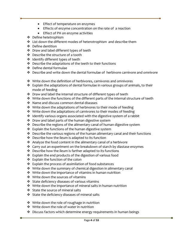 Page 4 – Simplified, Well Researched Form 1 Biology Notes – Kenyaplex