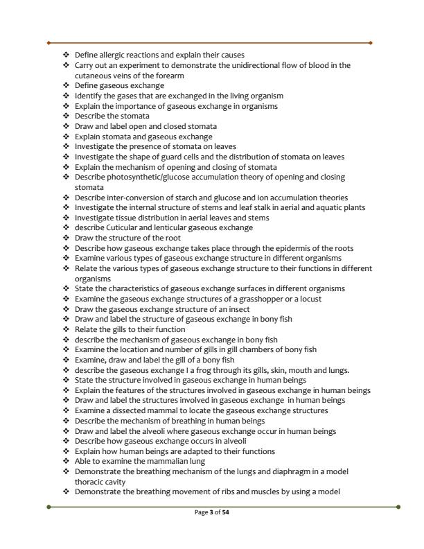 Page 3 – Well Researched Form 2 Biology Notes – Kenyaplex