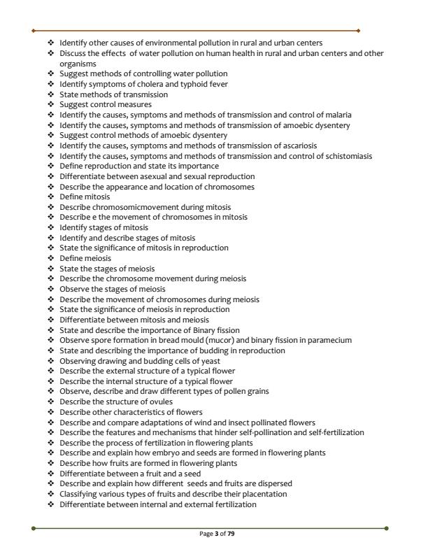 Page 3 – Well Researched Form 3 Biology Notes – Kenyaplex