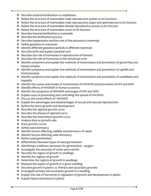 Page 4 – Well Researched Form 3 Biology Notes – Kenyaplex