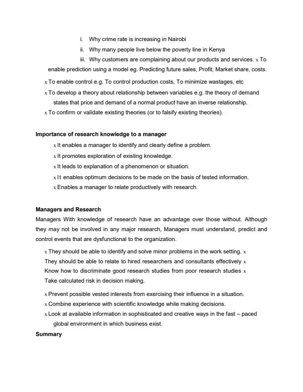 Page 2 – DMS 411: Research Methods Notes – Kenyaplex