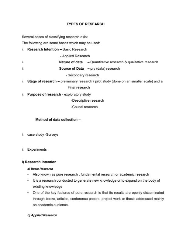Page 4 – DMS 411: Research Methods Notes – Kenyaplex