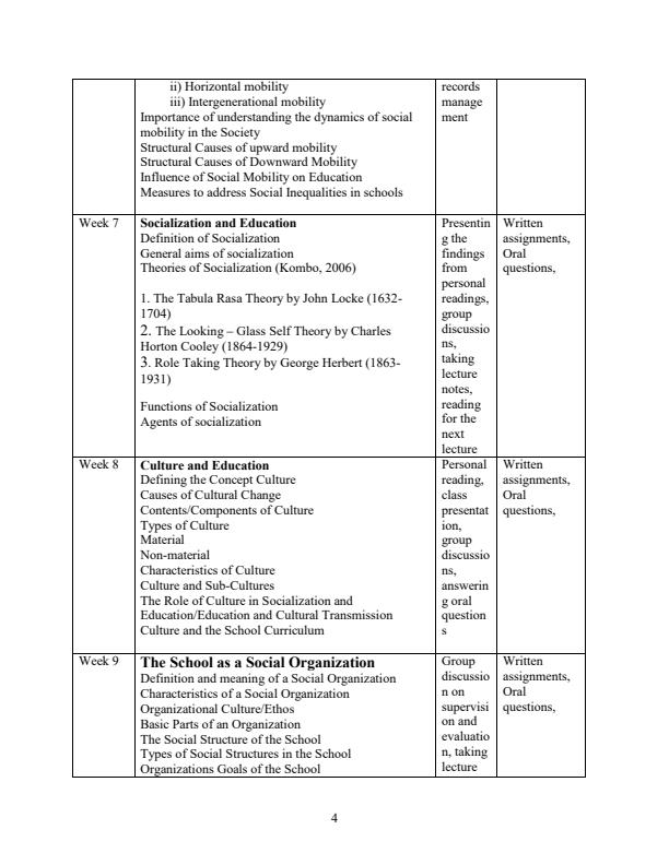 Page 3 – ED 402: Sociology of Education Notes – Kenyaplex