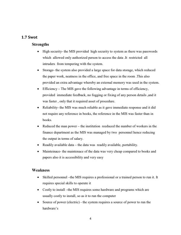 Page 4 – Trade Project Report: School Management Information Systems – Kenyaplex