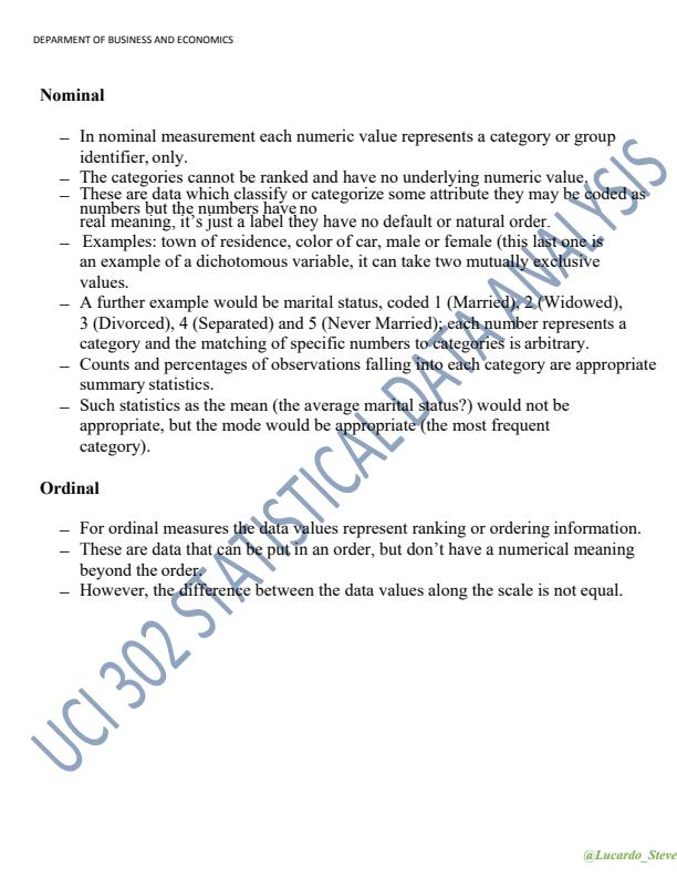 Page 4 – UCI 302: Statistical Data Analysis Notes – Kenyaplex