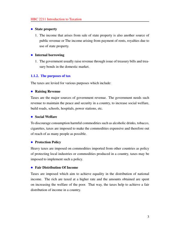 Page 3 – HBC 2211: Introduction To Taxation Notes – Kenyaplex