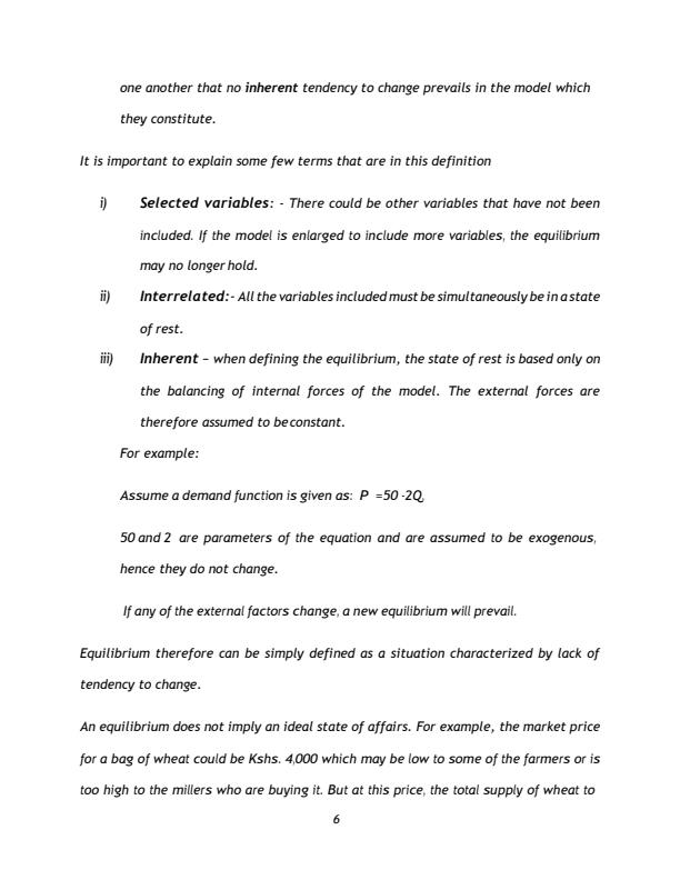 Page 4 – EES 200: Mathematics For Economics II – Kenyaplex