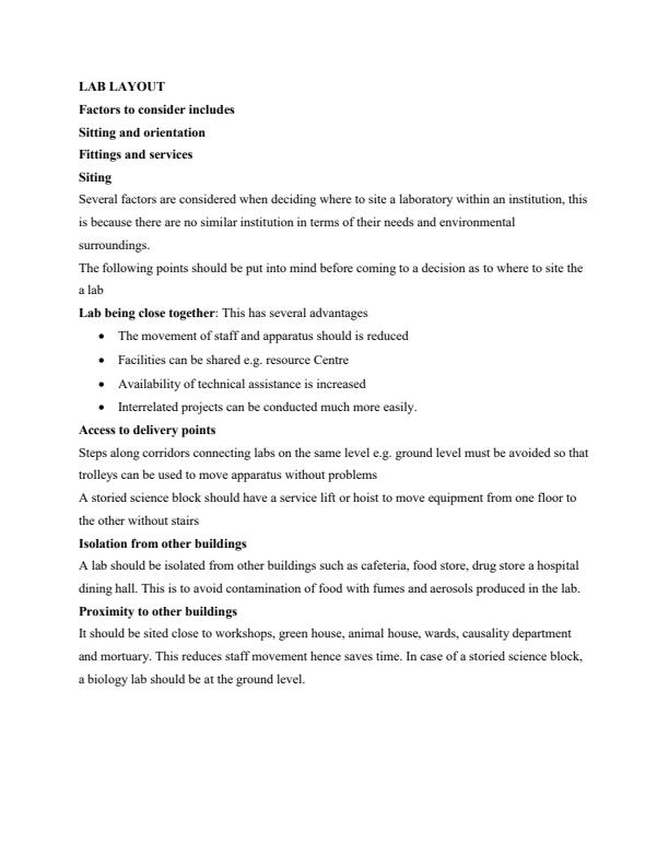 Page 1 – Laboratory Practice Notes – Kenyaplex