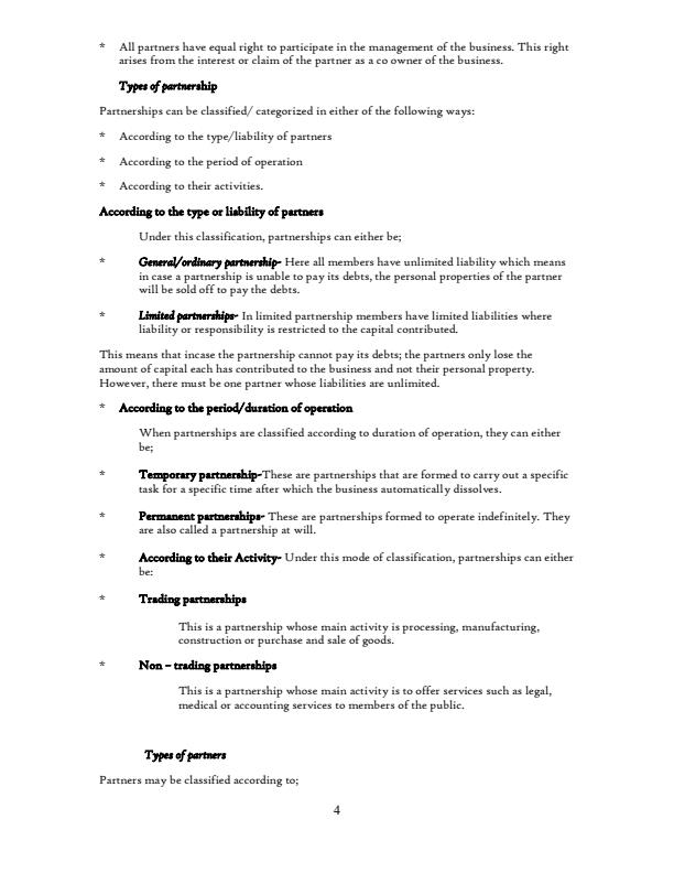 Page 4 – Notes for Business Studies Form 2 – Kenyaplex