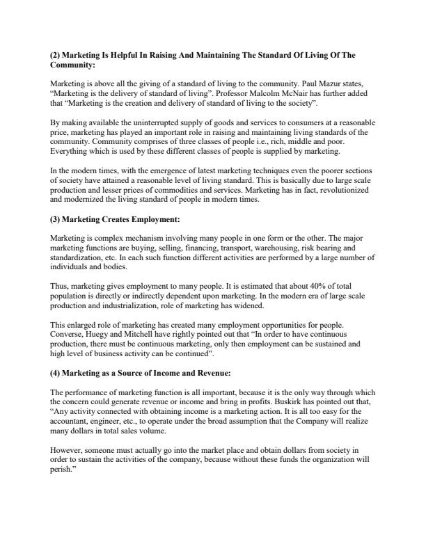 Page 2 – BBM 212: Principles of Marketing Notes – Kenyaplex