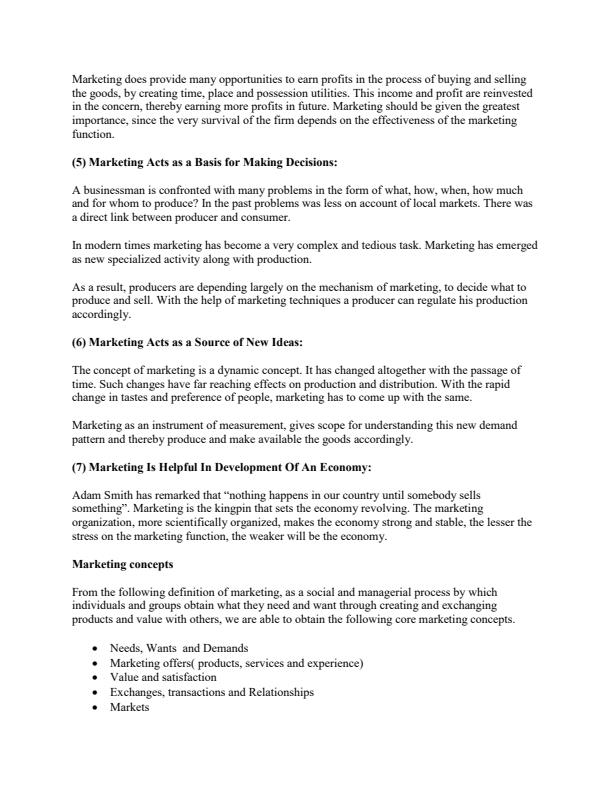 Page 3 – BBM 212: Principles of Marketing Notes – Kenyaplex