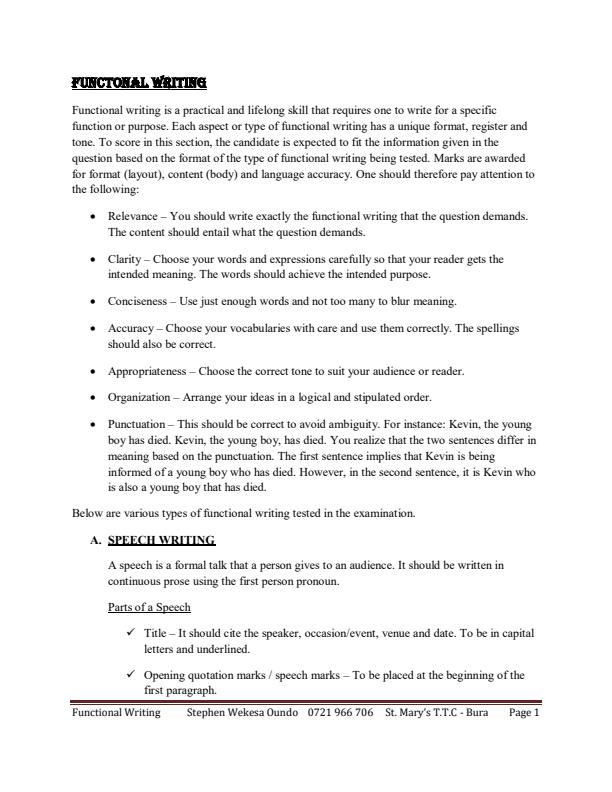 🎉 Define continuous prose. Whats the difference between continuous
