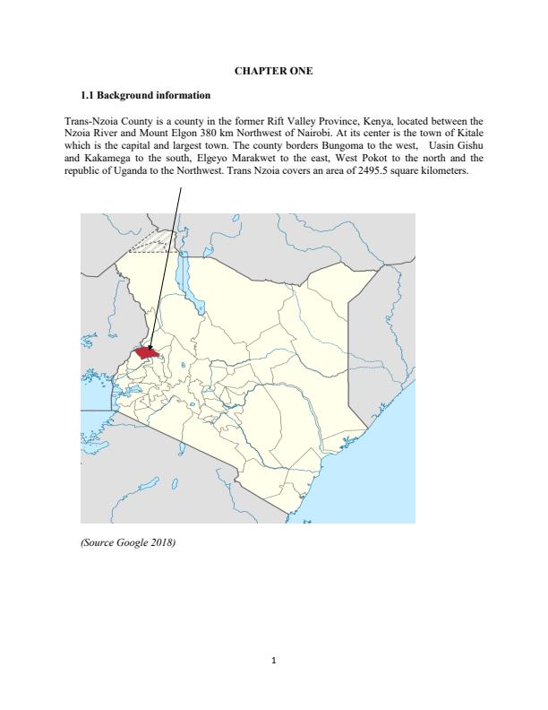Page 1 – Certificate in Land Survey Attachment Report – Kenyaplex