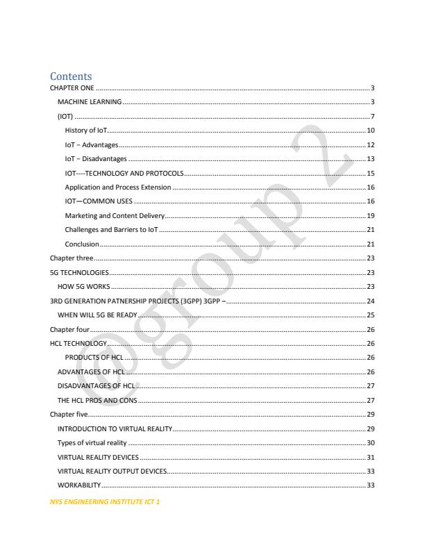 Page 1 – Virtual Reality and Artificial Intelligence ;Second Year Computer Applications Notes – Kenyaplex