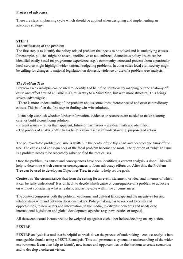 Page 2 – Advocacy and Lobbying Notes on Advocacy Process – Kenyaplex