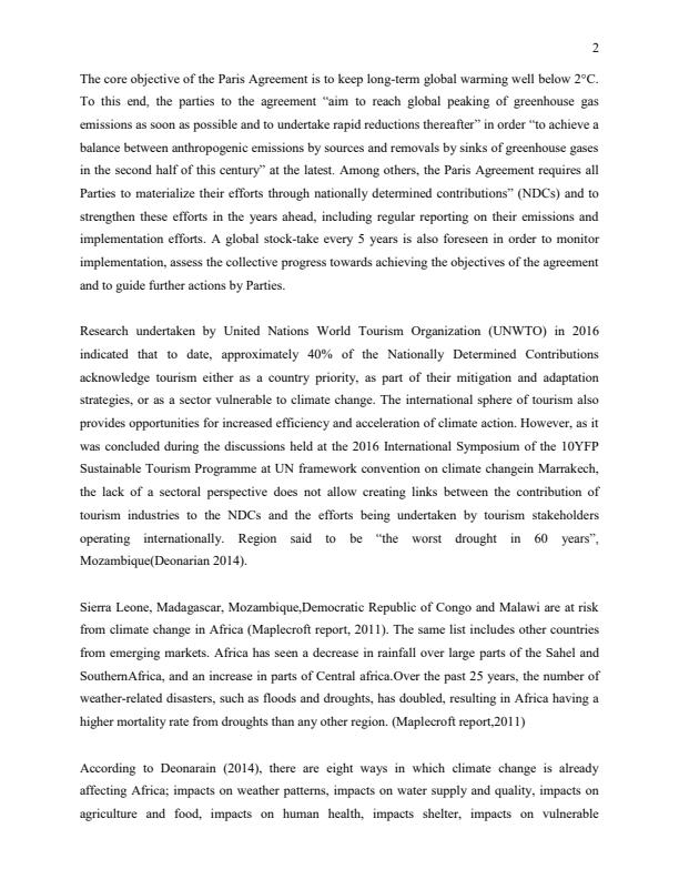 Page 2 – Effects of Climate Change on Tourist Activities at Samburu National Reserve, Kenya – Kenyaplex
