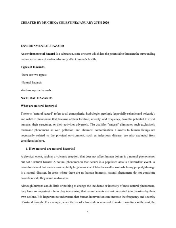 Page 1 – ESM 410: Environmental Education Notes – Kenyaplex