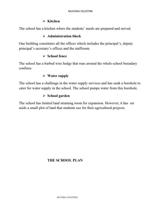 Page 2 – Sample Academic Portfolio – Kenyaplex