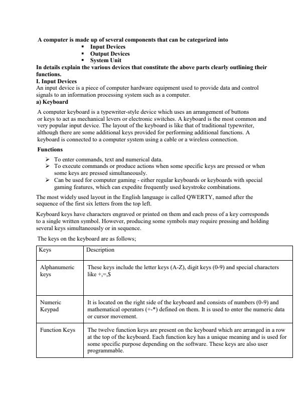 Page 1 – Computer systems and organization sample questions – Kenyaplex