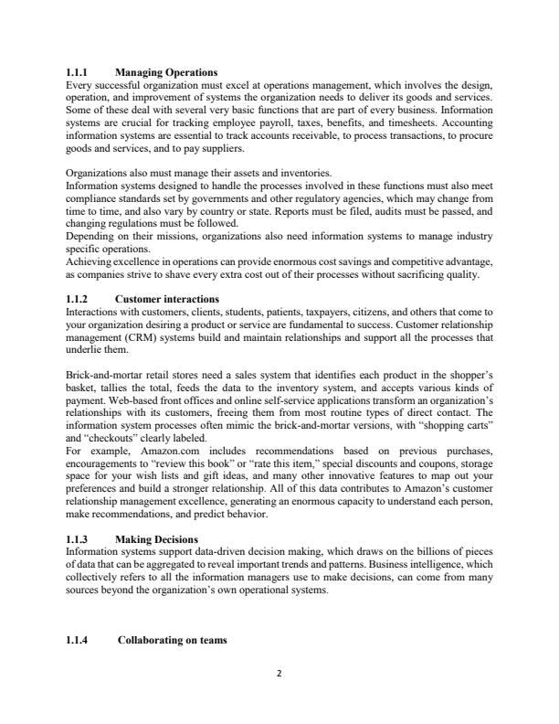 Page 2 – Information systems in businesses that enhance efficiency and digital networking – Kenyaplex