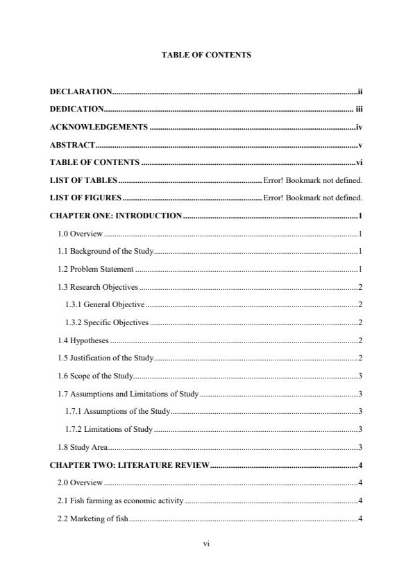 Page 2 – Project: Profitability of small-scale fish farming, Migori County – Kenyaplex