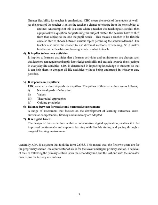 Page 2 – The meaning, nature, and sphere of competency based curriculum – Kenyaplex