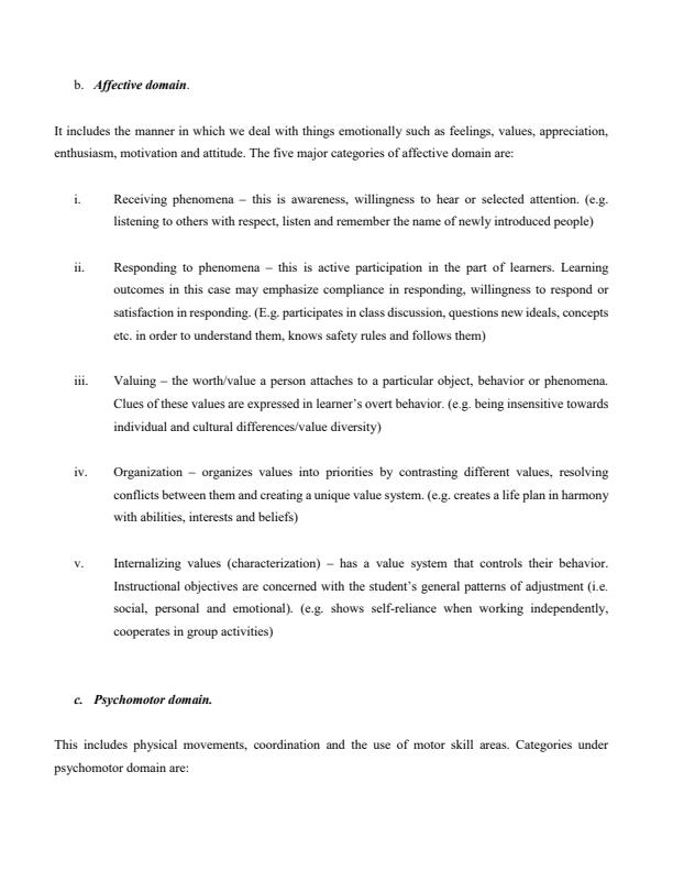 Page 4 – PSY 311: Human Behavior and Learning Notes – Kenyaplex