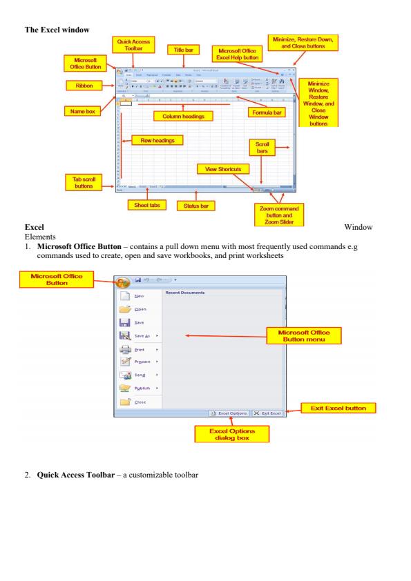 Page 3 – Notes on data analysis and manipulation using spreadsheets: Ms Excel – Kenyaplex