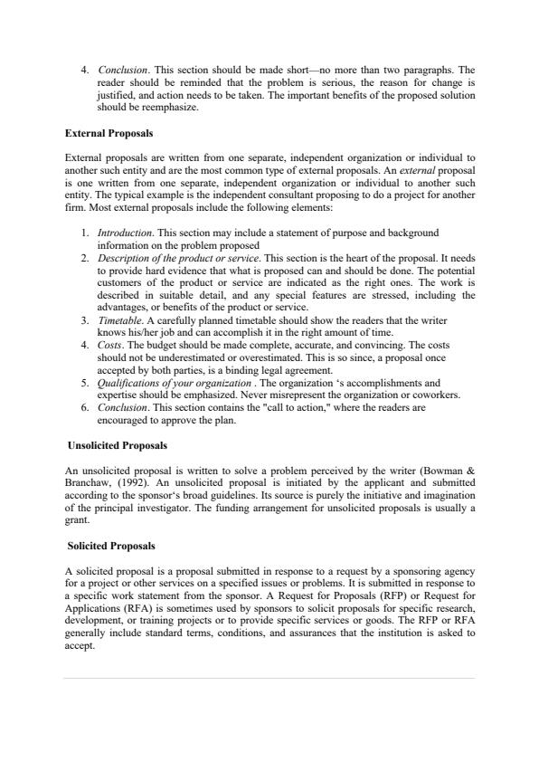 Page 4 – Research proposal writing and presentation EBCU005 Notes – Kenyaplex