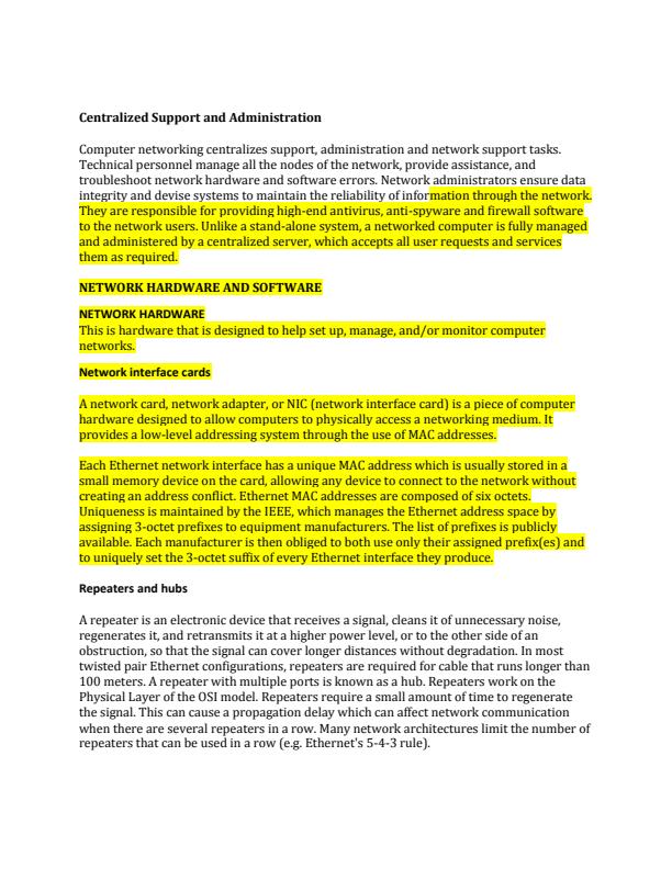 Page 2 – UCI 103: Computer Networks Notes – Kenyaplex