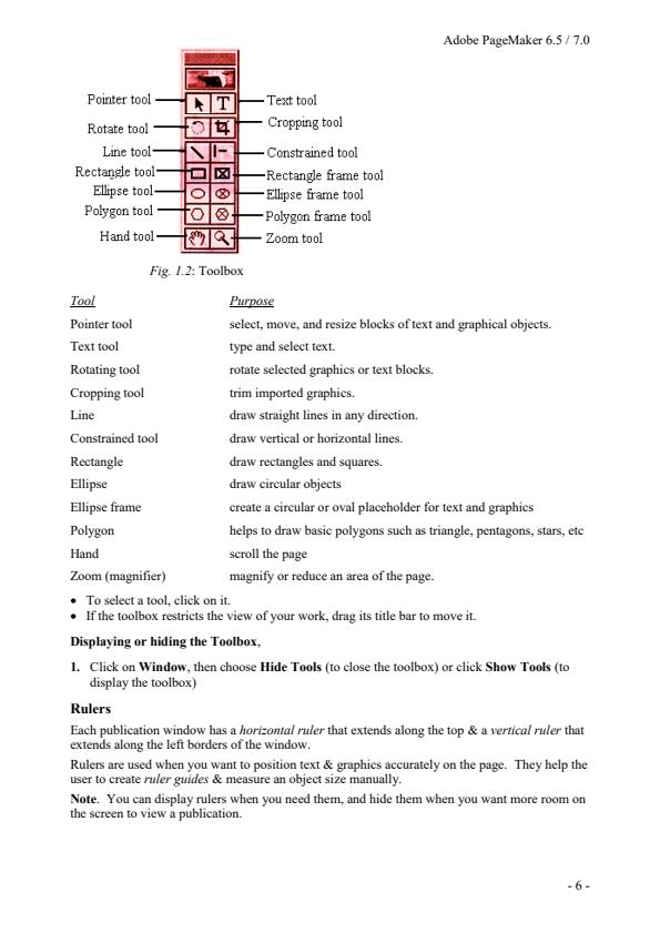 Page 3 – Adobe Pagemaker - Publisher Notes – Kenyaplex