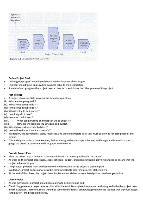 Page 4 – UCI 301: Management of IT Projects Notes – Kenyaplex