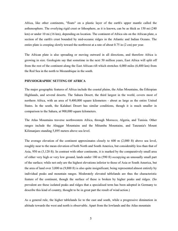 Page 3 – BHU 3120: Geography of Africa Notes – Kenyaplex