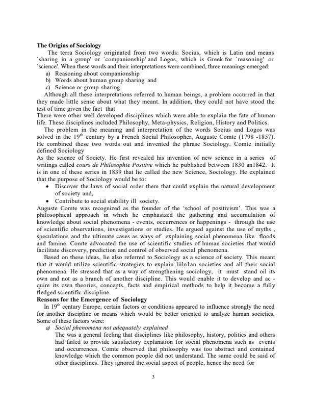 Page 2 – BEP4108: Sociology of Education Notes – Kenyaplex