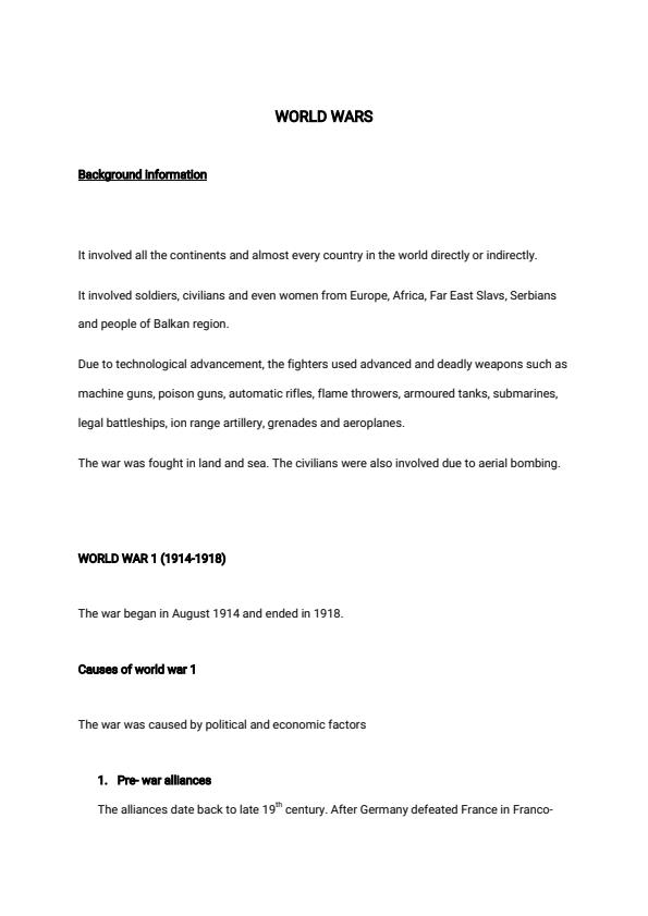 Page 1 – Form 4 History Notes – Kenyaplex