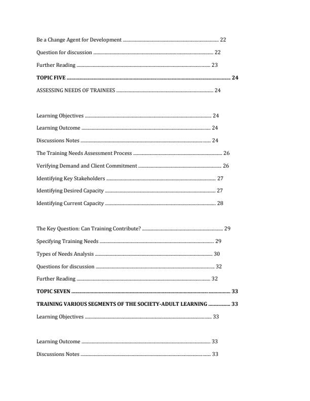 Page 4 – Training and Facilitation Notes – Kenyaplex