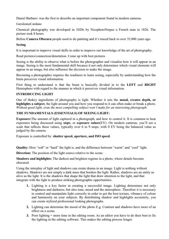 Page 3 – AMT 311: Photojournalism Notes – Kenyaplex