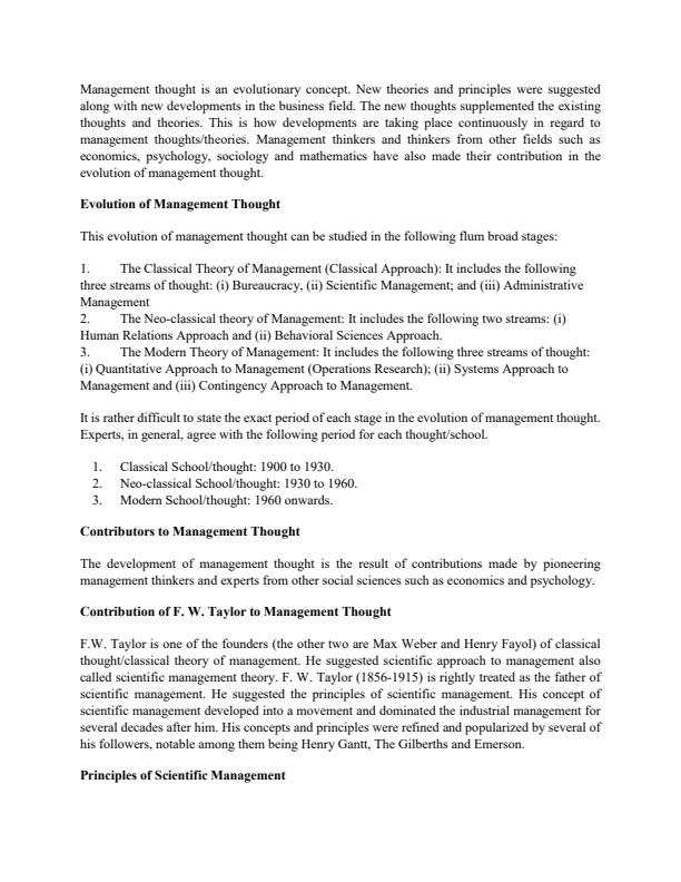 Page 2 – Principles of Industrial Management notes – Kenyaplex