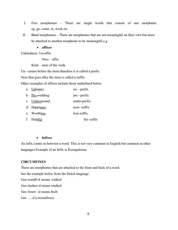 Page 4 – BLA 4209 Varieties of English Notes – Kenyaplex