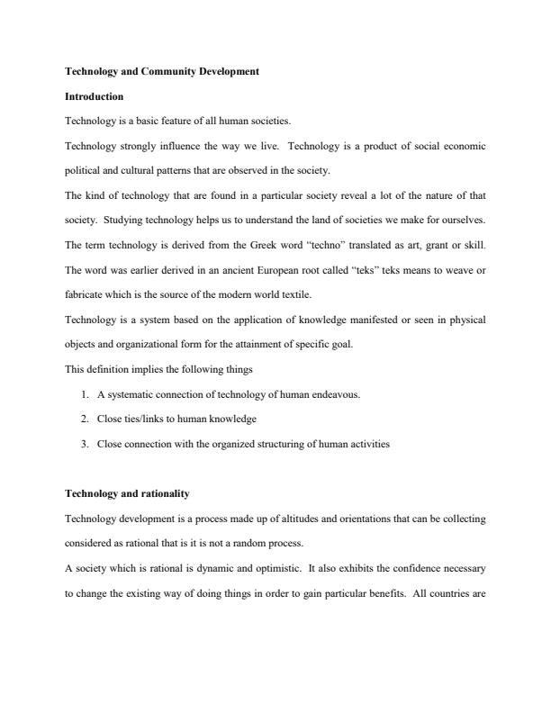 Page 1 – Technology and community development notes – Kenyaplex