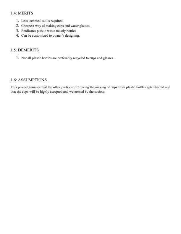 Page 2 – Plastic Management Project: How to make plastic cups from plastic bottles – Kenyaplex