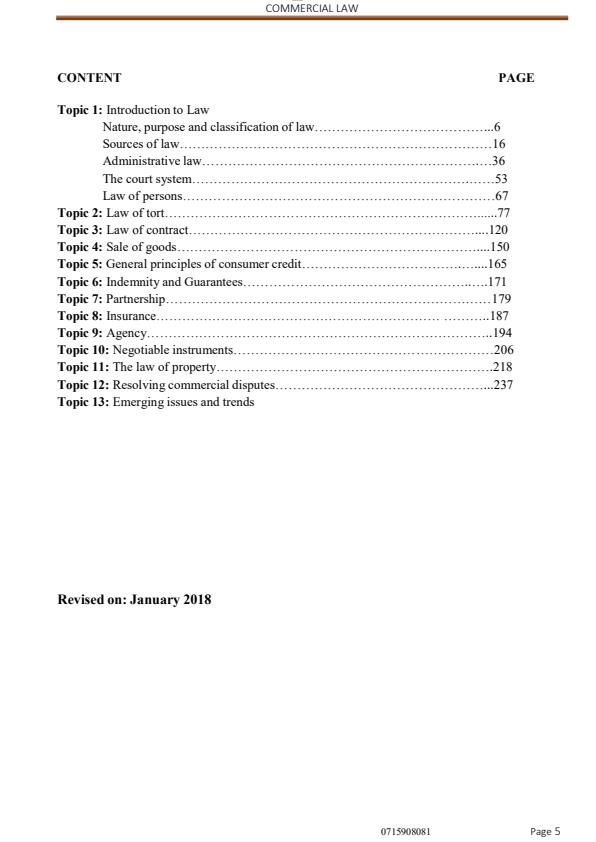 Page 4 – Commercial Law  Notes (CPA PART I   CPA SECTION 1  CCP SECTION 1  CS SECTION 1) – Kenyaplex