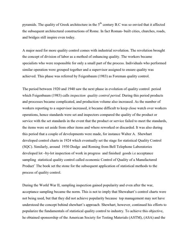 Page 4 – BBM4214 Total Quality Management 4th year notes – Kenyaplex