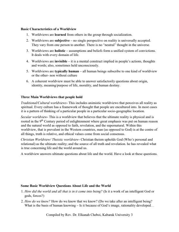 Page 3 – BIBL 120: New Testament Survey Notes – Kenyaplex